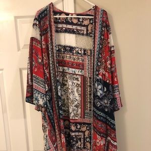 Multi colored Kimono